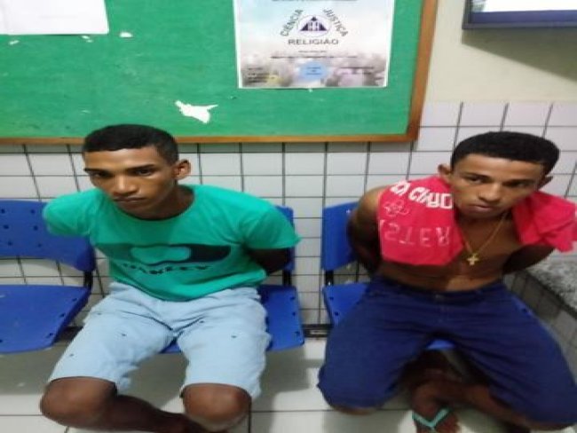 Força Tática prende dupla suspeita de tráfico em Valença, no Piauí
