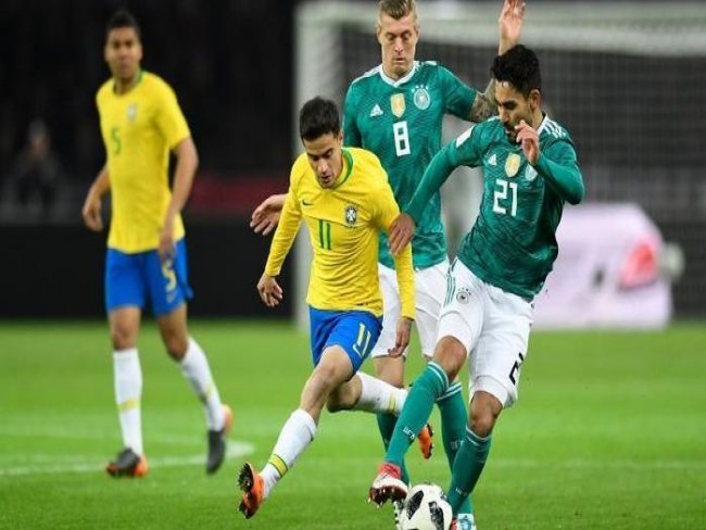 Brasil joga bem e vence a Alemanha na preparação para a Copa