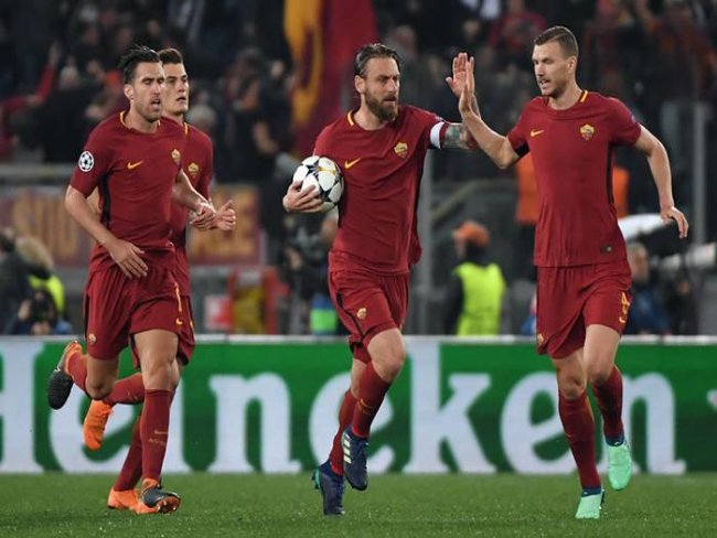 Roma elimina Barcelona e vai à semifinal da Liga dos Campeões