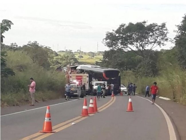 Quatro pessoas morrem em acidente com ônibus que saiu de Picos