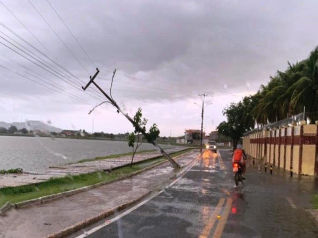 Vídeo: chuva com ventos ultrapassa 50 mm e causa estragos em Campo Maior
