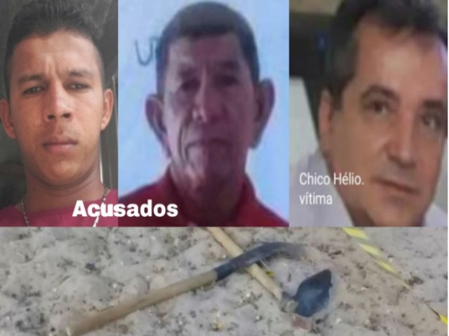 Suspeitos de matar patrão com golpes de foice são presos no centro de Campo Maior