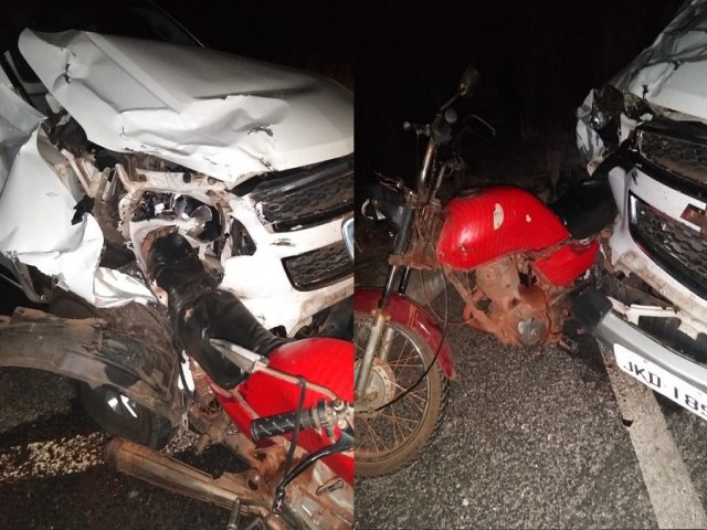 Pai e filho morrem após caminhonete colidir na traseira de motocicleta na BR-343 no Piauí