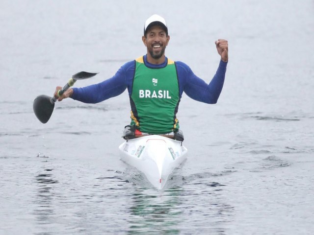 Paralimpíada: piauiense Luís Carlos Cardoso é prata na canoagem