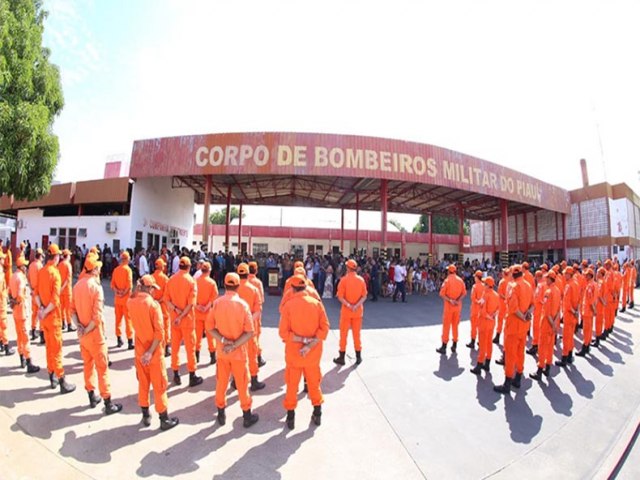 Cinco cidades do Piauí vão ganhar novos batalhões do Corpo de Bombeiros
