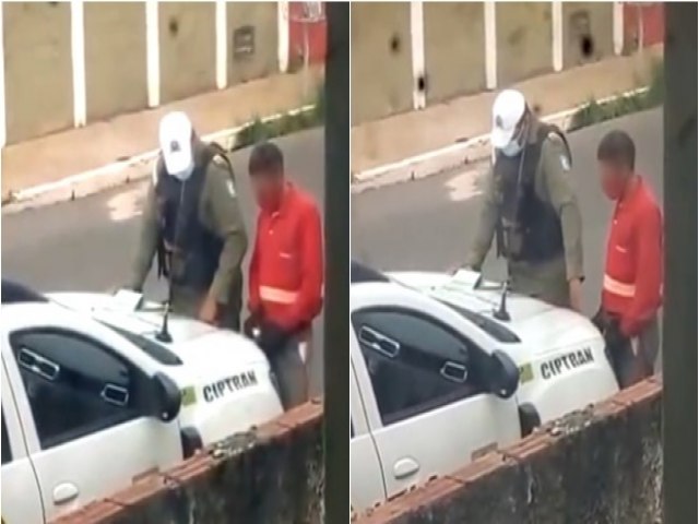 Vídeo: policial que teria recebido propina durante blitz em Teresina é preso
