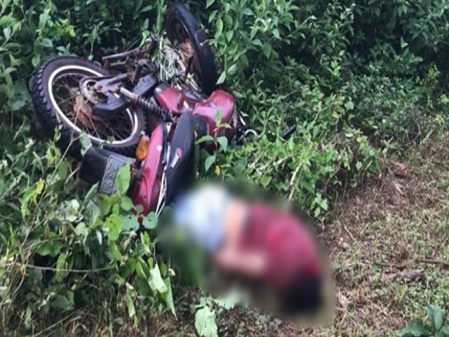 Motociclista quebra o pescoço e morre após perder o controle do veículo no Norte do Piauí