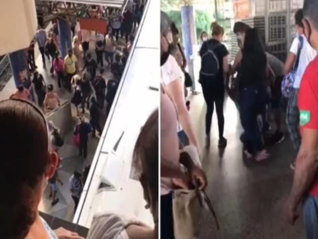 Jovem de 21 anos relata em áudio como foi importunada sexualmente no metrô de Teresina