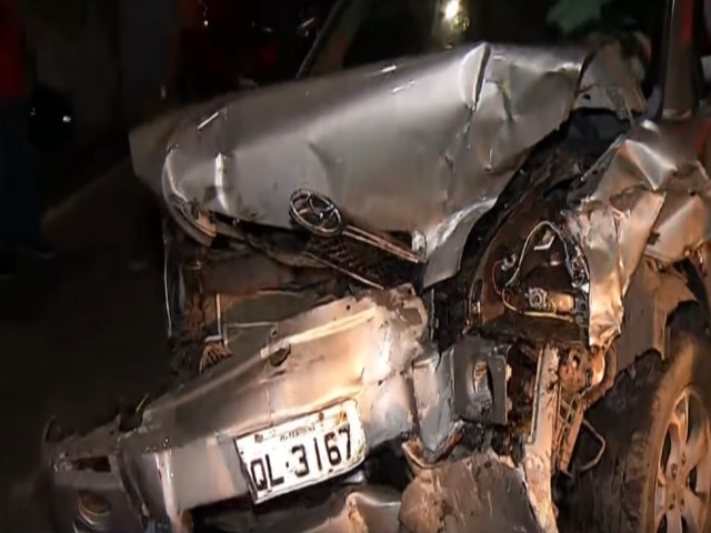 Vídeo: acidente envolvendo quatro veículos deixa duas pessoas em estado grave em Teresina