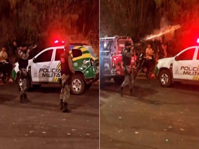 Vídeo: PM efetua disparos em direção a adolescentes na Ponte Estaiada em Teresina
