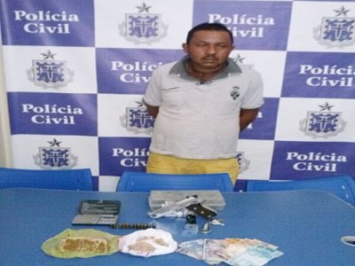 Cabroboense é preso com arma e droga pela quarta vez em Juazeiro