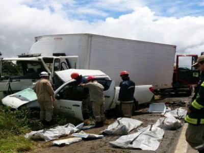 Funcionários da Funai morrem em acidente na BR-101