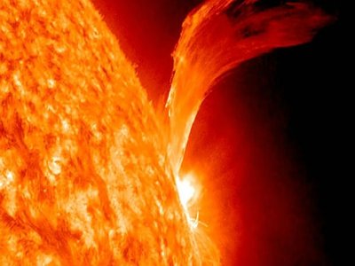 Tempestades solares se dirigem para Terra