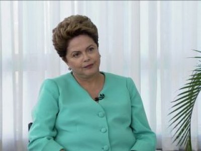 Dilma diz que mudança na economia brasileira depende dos EUA