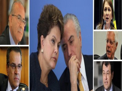 Dilma e Temer avançam sobre PMDB no governo