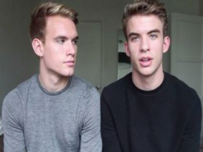Gêmeos famosos no YouTube gravam vídeo confessando para o pai que são gays