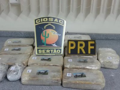 Mais de 15 quilos de cocaína são apreendidos em veículo na Ponte Presidente Dutra