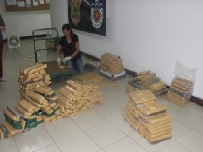 PF e PM apreendem mais de 350kg de maconha em AL; material seria destribuído em Arapiraca