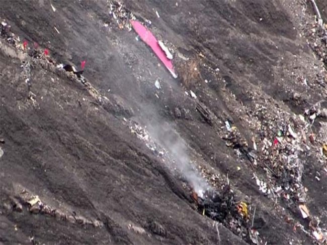 Suspensa operação nos destroços do Airbus da Germanwings