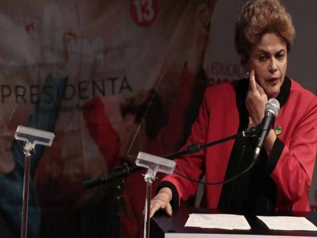 Isso é um golpismo escancarado, criticou Dilma em abertura de evento da CUT