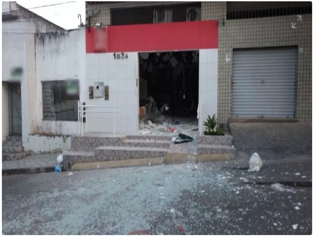 Criminosos explodem caixa eletrônico de posto de atendimento em Caruaru