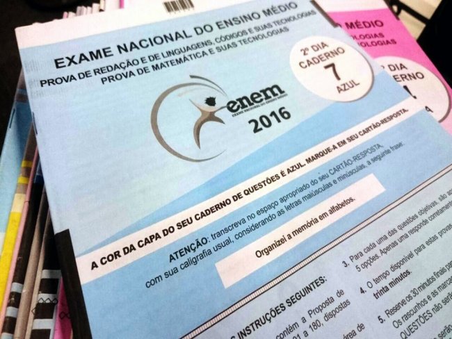 Prova do Enem em um s dia pode gerar economia de R$ 646 mil com sabatistas