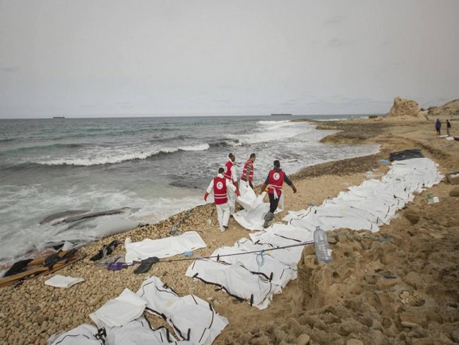 74 corpos de migrantes so encontrados em praia da Lbia