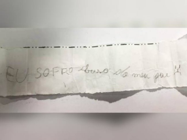 Pai  preso acusado de estupro aps filha relatar abuso em bilhete