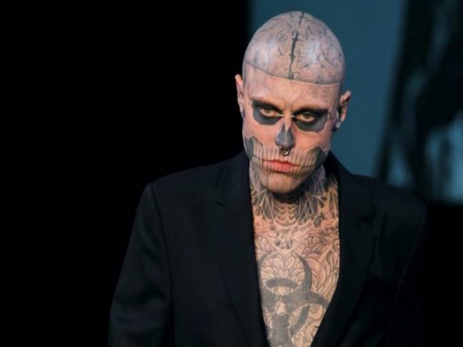 Modelo Zombie Boy  encontrado morto aos 32 anos