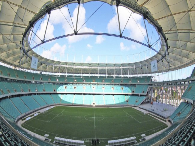 Abrigando pacientes com Covid-19, Arena Fonte Nova ainda  dvida para Copa do Nordeste