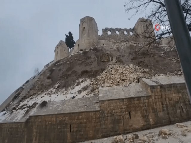 Castelo de mais de 2 mil anos  danificado por terremoto na Turquia; veja antes e depois