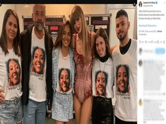 Parentes de Ana Benevides, f que morreu em show de Taylor Swift, vo a ltima apresentao em SP