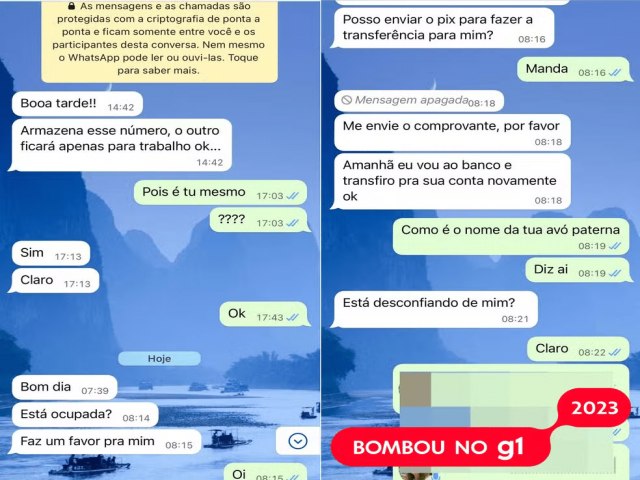 A mulher que fez 'quiz' com bandido e escapou de golpe do Pix pelo WhatsApp