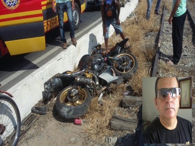 Motociclista morre aps acidente na ponte Presidente Dutra em Petrolina-PE