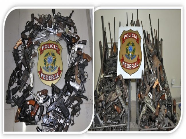 Segunda fase da campanha do desarmamento recolhe 8.841 armas em Pernambuco