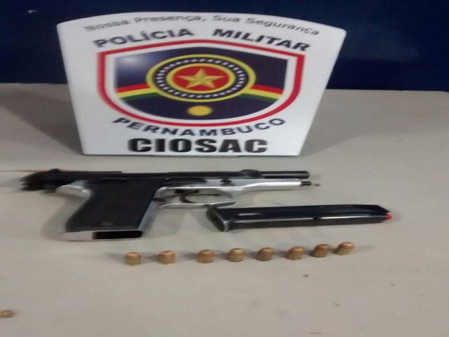 Policiais militares do BEPI/Ciosac prendem ex-presidirio com arma de fogo em So Jos do Belmonte