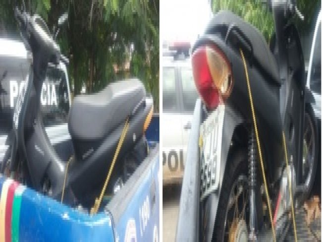 Polcia Militar recupera moto roubada em Petrolina