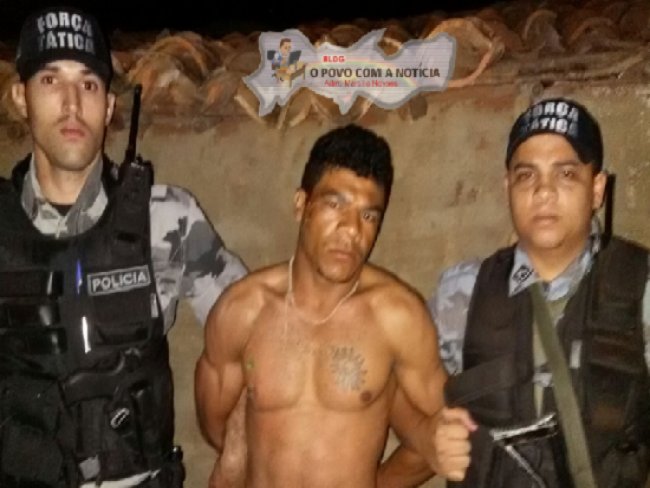 Elemento com quatro preventivas em Pernambuco  preso no Piau
