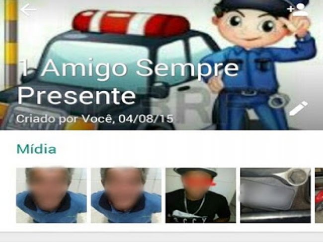 PM prende suspeito aps criar grupo em aplicativo de troca de mensagens