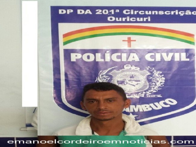 Bodoc-PE: Polcia Civil cumpre mandado judicial e prende homem por estupro