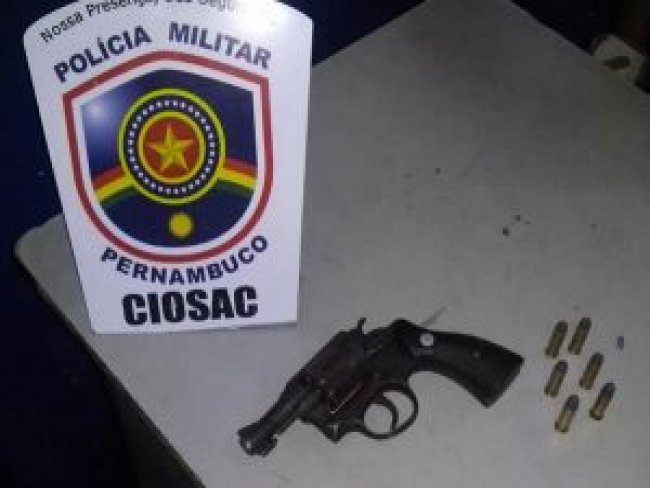 Batalho Especializado apreende arma de fogo na zona urbana de Serra Talhada
