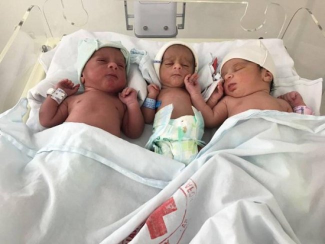 Trigmeos: Me descobre 3 filho s na hora do parto no HNAS em Paulo Afonso