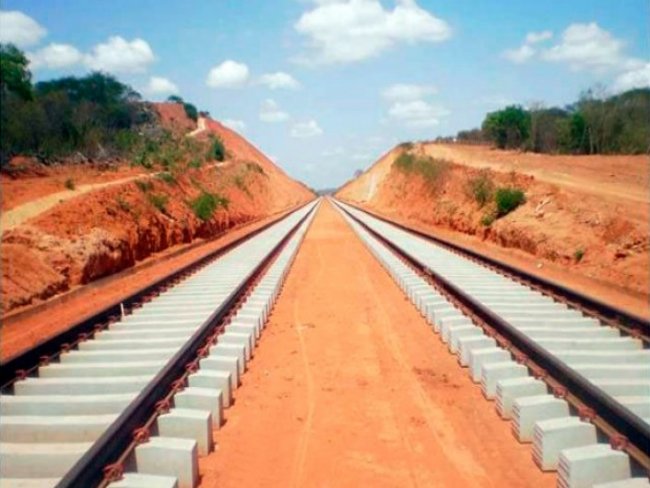 Gonzaga patriota cobra que obras da ferrovia Transnordestina sejam retomadas