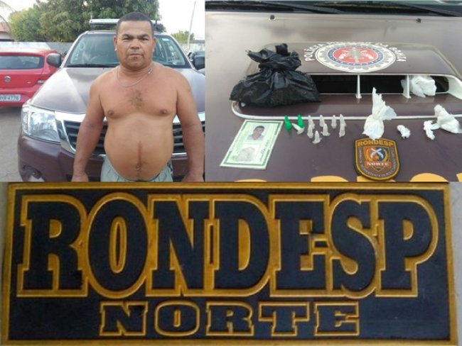 RONDESP NORTE prende traficante no bairro Nova Esperana
