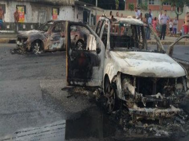 Bandidos explodem empresa de segurana e tocam o terror no Recife