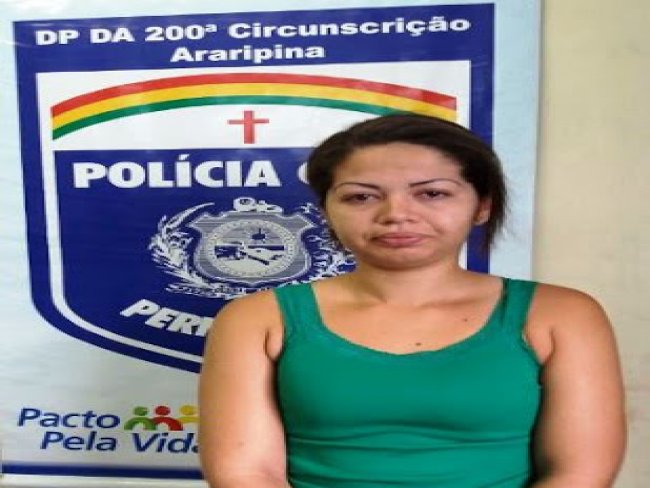 Araripina-PE: PC cumpre Mandado de Priso contra acusada de agresso contra criana de 1 ano