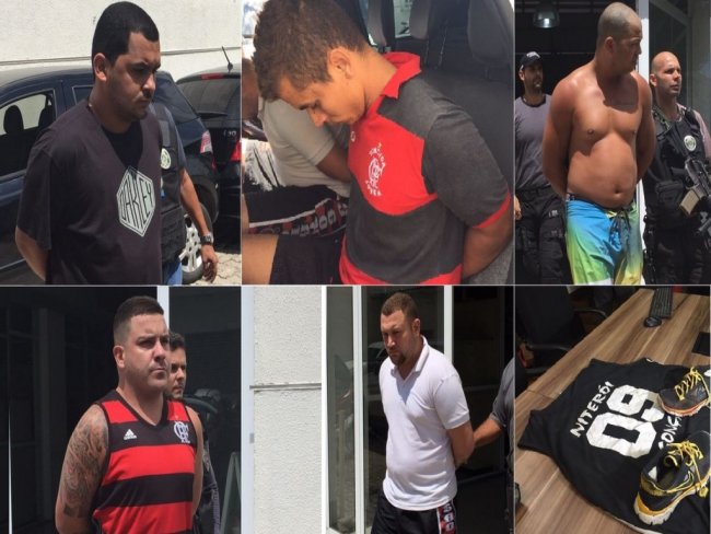 Polcia prende 5 integrantes de torcida do Flamengo suspeitos de matar botafoguense