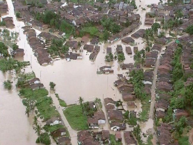 Sobe para 55,1 mil o nmero de desabrigados e desalojados por causa das chuvas em Pernambuco