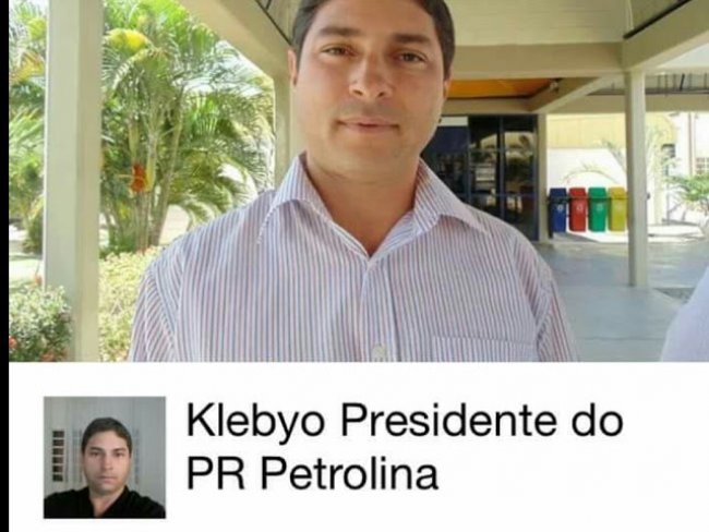 Klbyo Bezerra presidente do Partido da Republica (PR)  assassinado em Petrolina