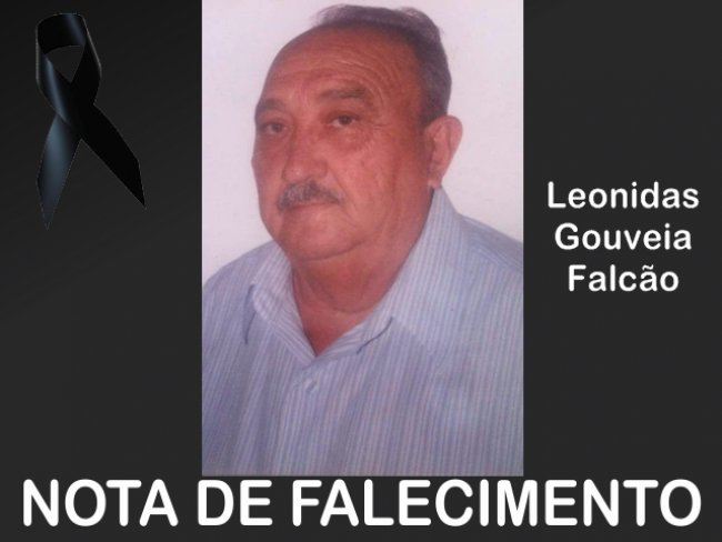 Morreu nesta noite de tera-feira o ex vereador de Parnamirim-PE, Leonidas de Gouveia Falco